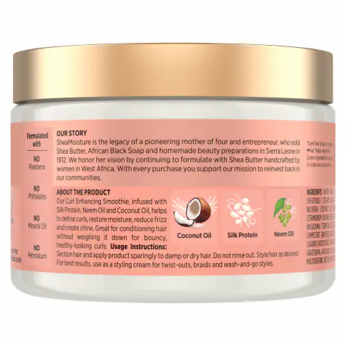 Shea Moisture Coconut & Hibiscus Curl Enhancing Smoothie - 12oz