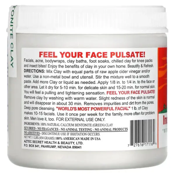 Aztec Secret Indian Healing Clay - 16oz