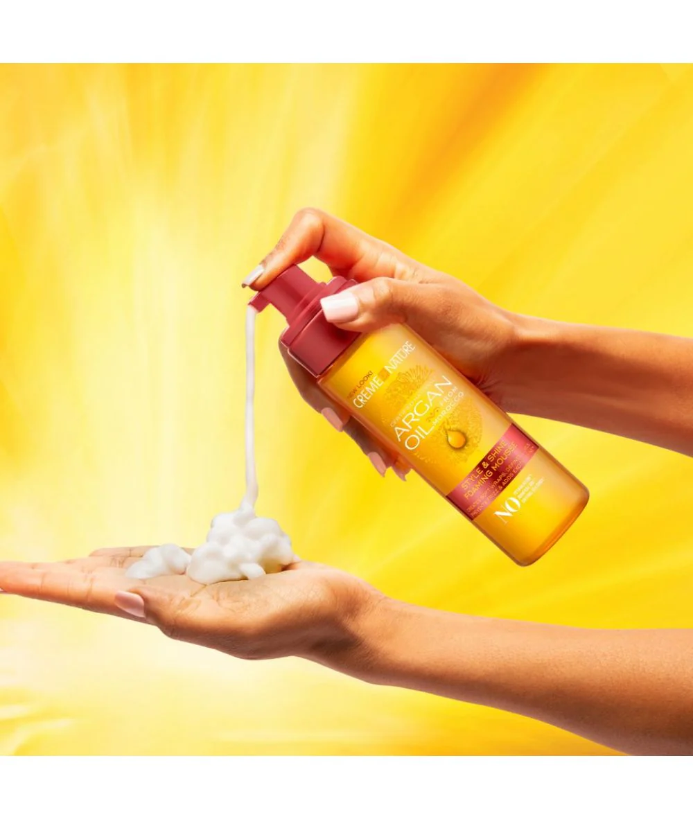 Creme of Nature Argan Oil Foaming Wrap Lotion 210ml