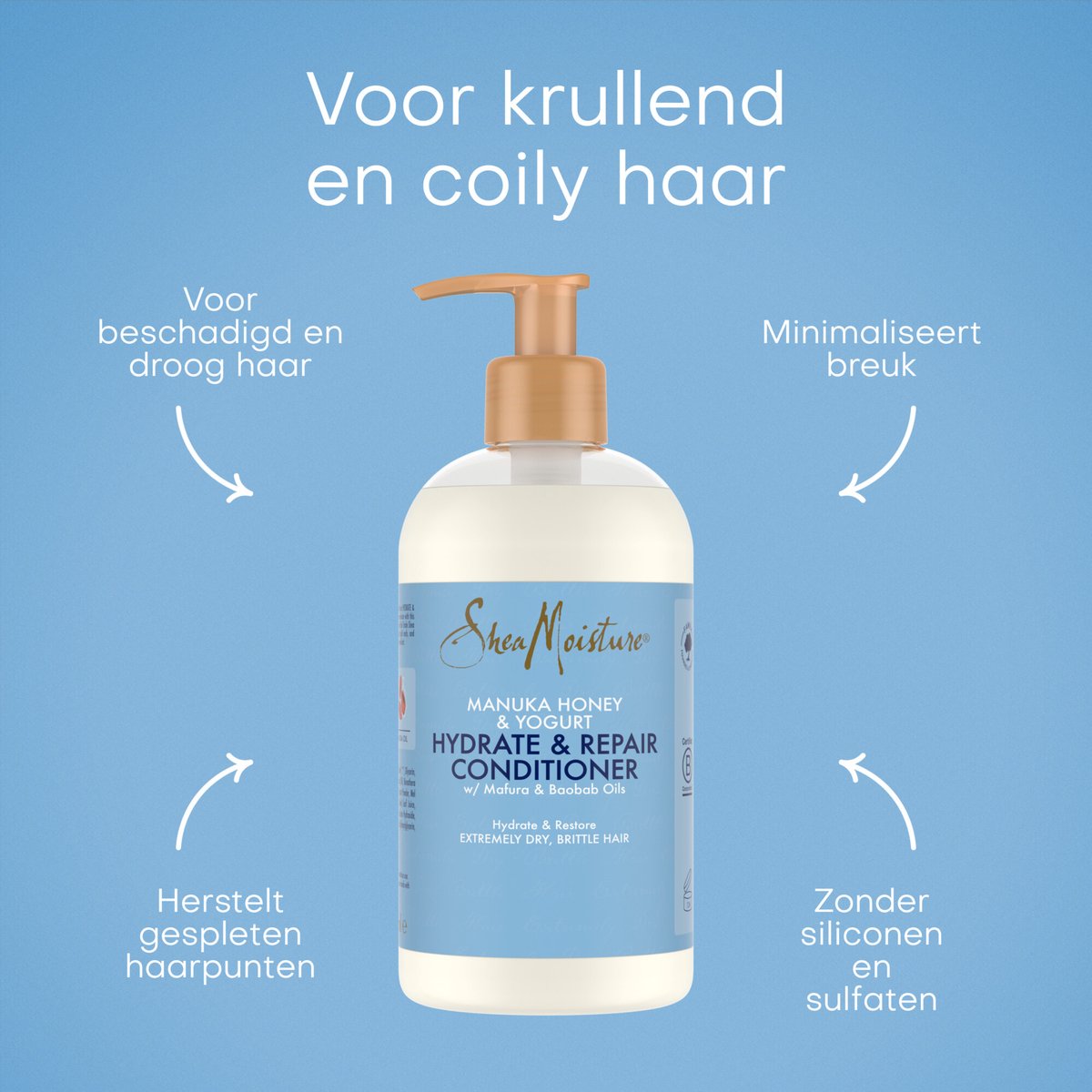 Shea Moisture Manuka Honey & Yoghurt Conditioner 13oz