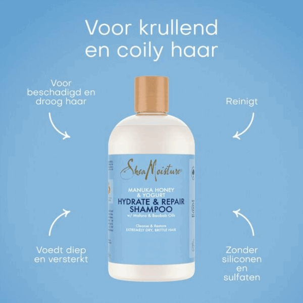 Shea Moisture Manuka Honey & Yoghurt Shampoo 13oz