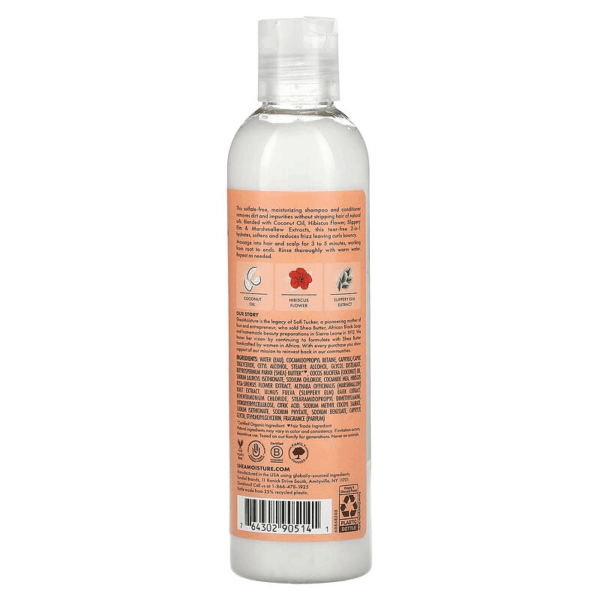 Shea Moisture Coconut & Hibiscus Kids 2-in-1 Shampoo & Conditioner