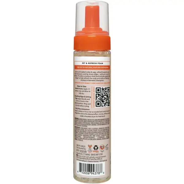 Cantu Protective Style Setting Foam Hair Mousse 237ml