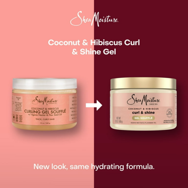 Shea Moisture Coconut & Hibiscus Curling Gel Soufflé 355ml