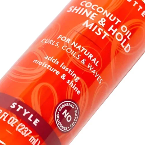 Cantu Shea Butter Natural Hair Coconut Oil Shine & Hold Mist 237ml Cantu Shea Butter Natural Hair Coconut Oil Shine & Hold Mist 237ml