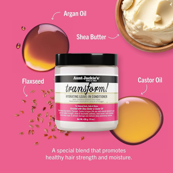 Aunt Jackie's Transform Hydrating Leave In Conditioner 426gr