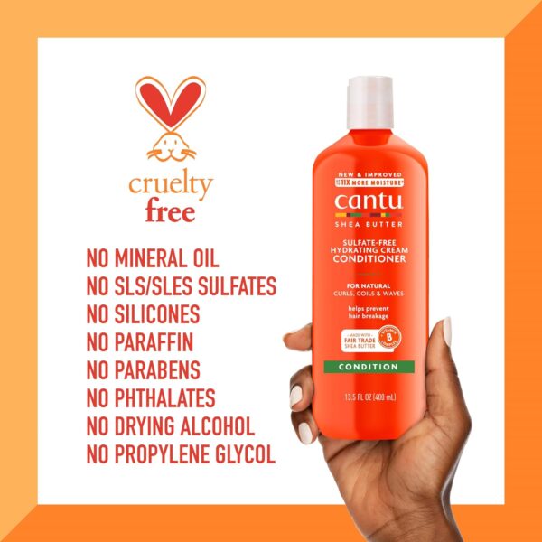 Cantu Shea Butter Natural Hair Hydrating Cream Conditioner 400ml Cantu Shea Butter Natural Hair Hydrating Cream Conditioner 400ml