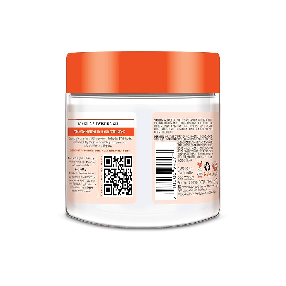 Cantu Protective Styles Braiding & Twisting Gel 227gr