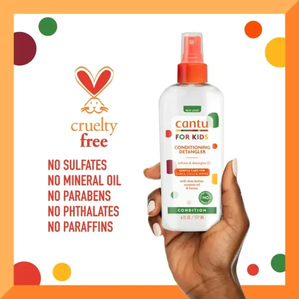 Cantu Care For Kids Conditioning Detangler 177ml