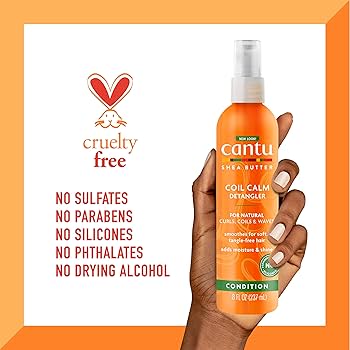 Cantu Shea Butter Natural Hair Coil Calm Detangler 237ml Cantu Shea Butter Natural Hair Coil Calm Detangler 237ml