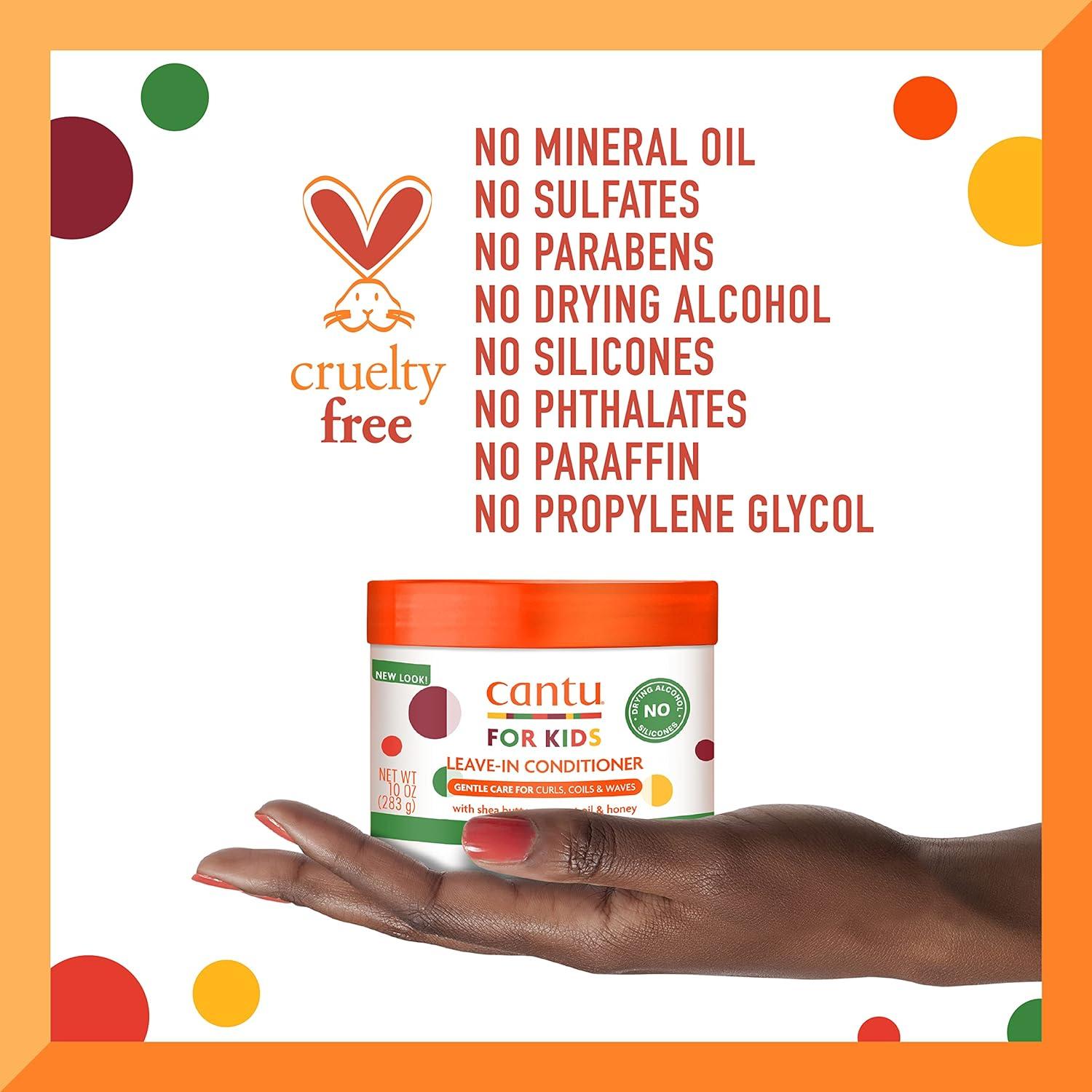 Cantu Care for Kids Leave in Conditioner 283g