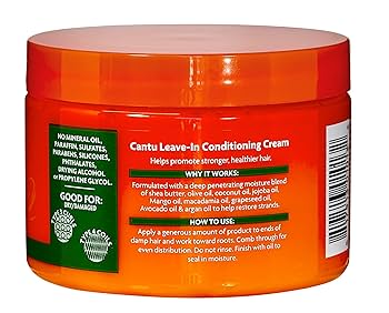 Cantu Shea Butter Natural Hair Leave In Conditioning Repair Cream 340 gr Cantu Shea Butter Natural Hair Leave In Conditioning Repair Cream 340 gr