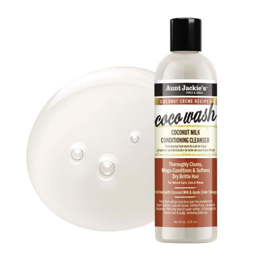Aunt Jackie's Coco Wash Coconut Milk Conditioning Cleanser 355ml