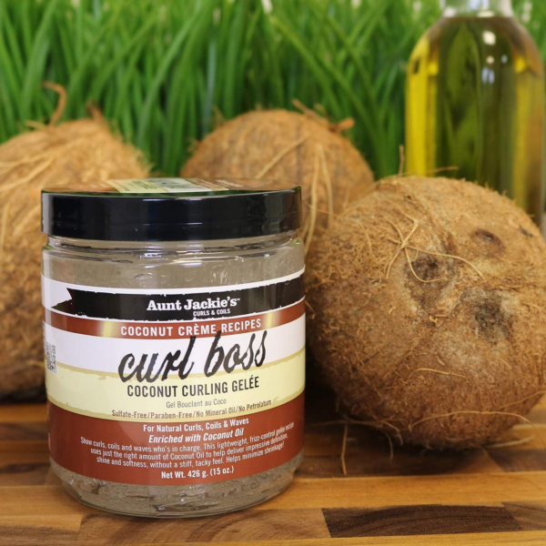 Aunt Jackie’s Coconut Creme Recipes Curl Boss Coconut Curling Gélee 443ml