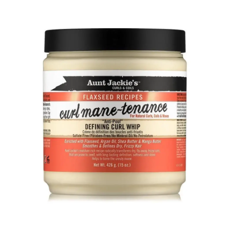 Aunt Jackie's Curls & Coils Flaxseed Recipes Curl Mane-Tenance Defining Curl Whip 426 gr
