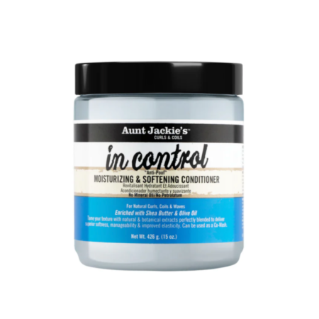 Aunt Jackie's Curls & Coils In Control Anti-Poof Moisturizing & Softening Conditioner 426gr