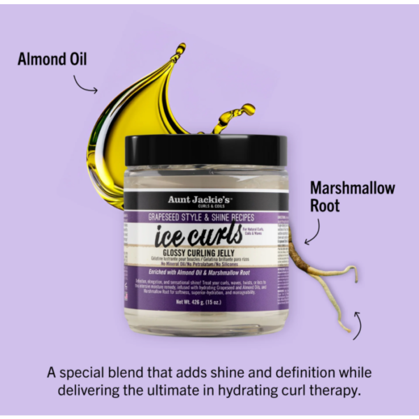 Aunt Jackie's Grapeseed Ice Curls Glossy Curling Jelly 426gr