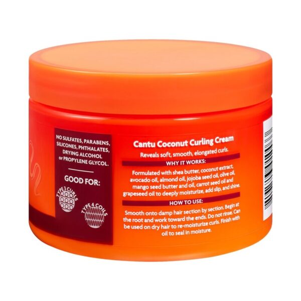 Cantu Shea Butter Natural Hair Coconut Curling Cream 340gr Cantu Shea Butter Natural Hair Coconut Curling Cream 340gr
