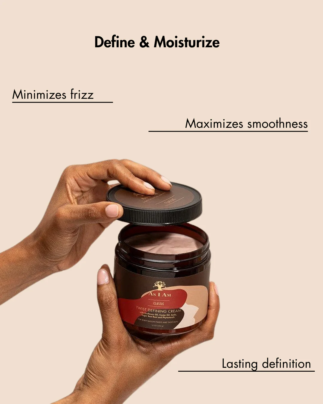 As I Am Classic Naturally Twist Defining Cream 454gr