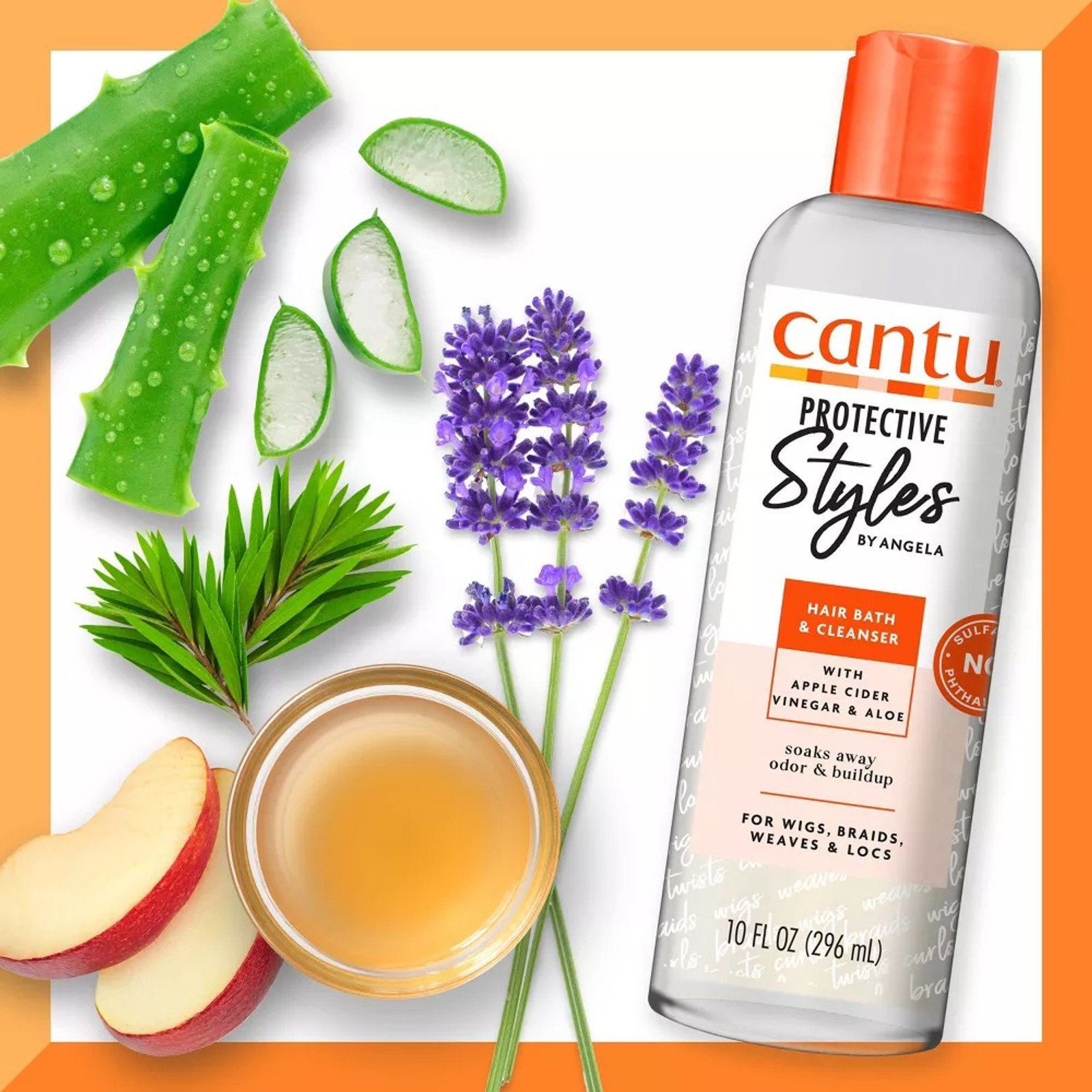 Cantu Protective Styles Hair Bath & Cleanser 296ml
