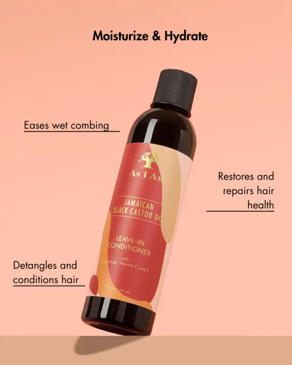 As I Am Jamaican Black Castor Oil Leave-in Conditioner 8oz