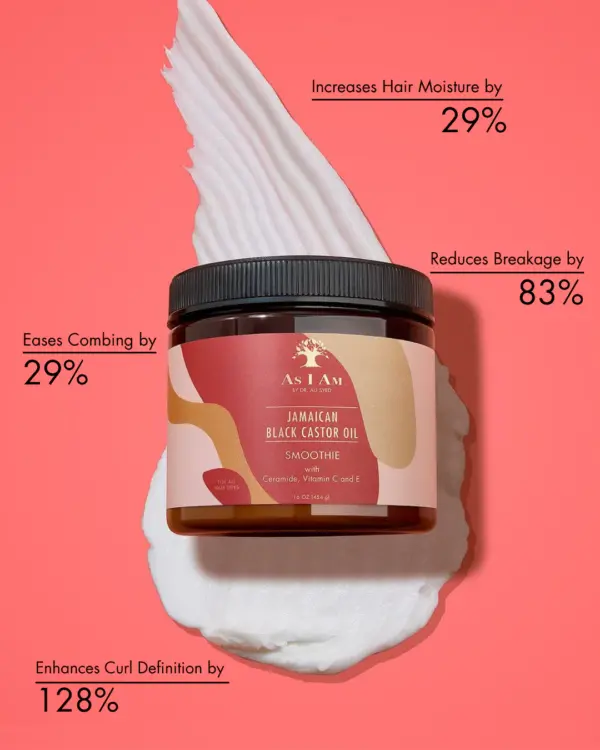 As I Am Jamaican Black Castor Oil Smoothie 16oz As I Am Jamaican Black Castor Oil Smoothie 16oz