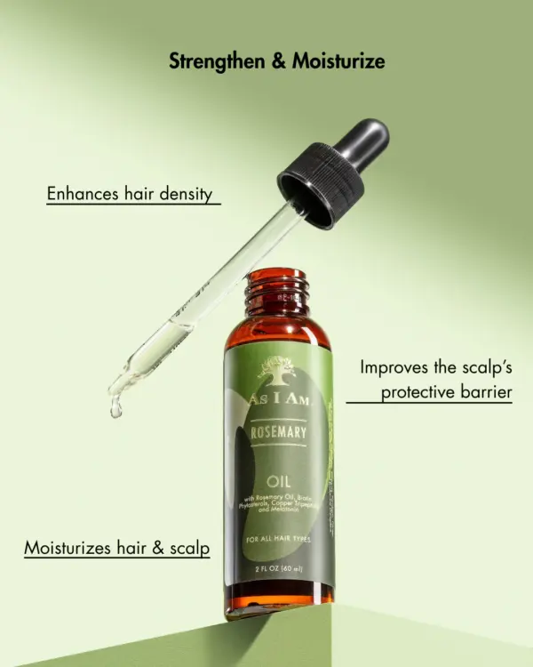As I Am Rosemary Oil 2oz