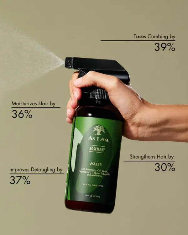 As I Am Rosemary Water Spray 16oz