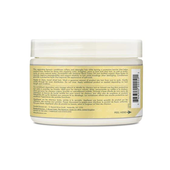 Shea Moisture Jamaican Black Castor Oil Leave In Conditioner 11oz Shea Moisture Jamaican Black Castor Oil Leave In Conditioner 11oz