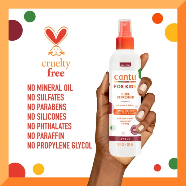 Cantu Care For Kids Curl Refresher Spray 236ml Cantu Care For Kids Curl Refresher Spray 236ml