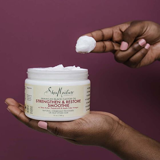 Shea Moisture Jamaican Black Castor Oil Smoothie 12 oz Shea Moisture Jamaican Black Castor Oil Smoothie 12 oz