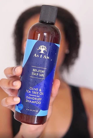 As I Am Dry & Itchy Scalp Care Olive and Tea Tree Oil Shampoo 355ml