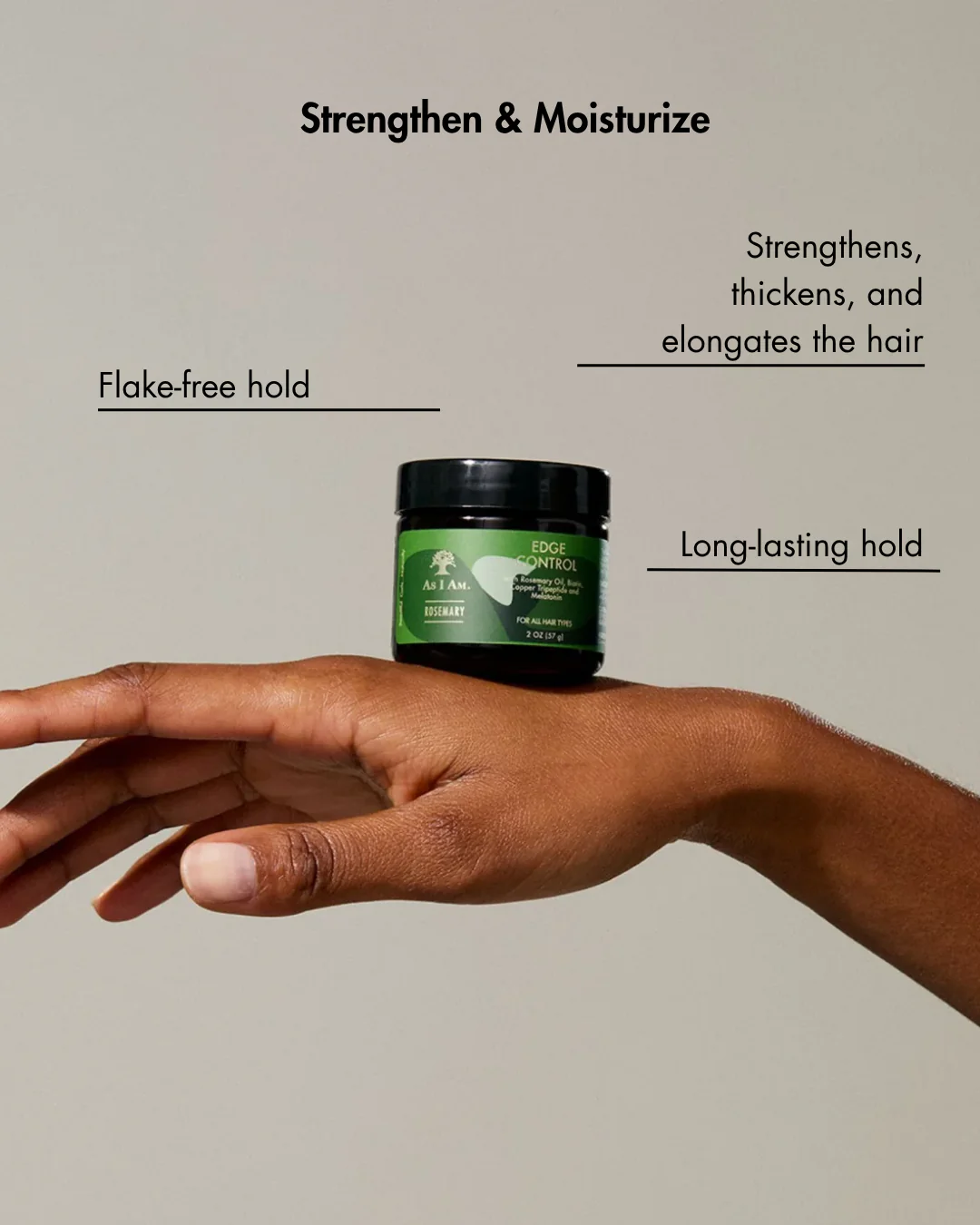 As I Am Rosemary Edge Control 57gr