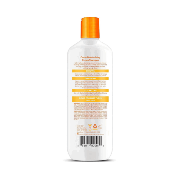 Cantu Shea Butter Moisturizing Cream Shampoo 400ml Cantu Shea Butter Moisturizing Cream Shampoo 400ml
