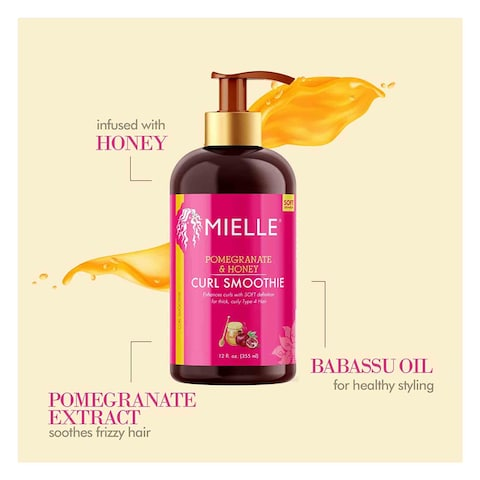 Mielle Pomegranate & Honey Curl Smoothie 355ml Mielle Pomegranate & Honey Curl Smoothie 355ml