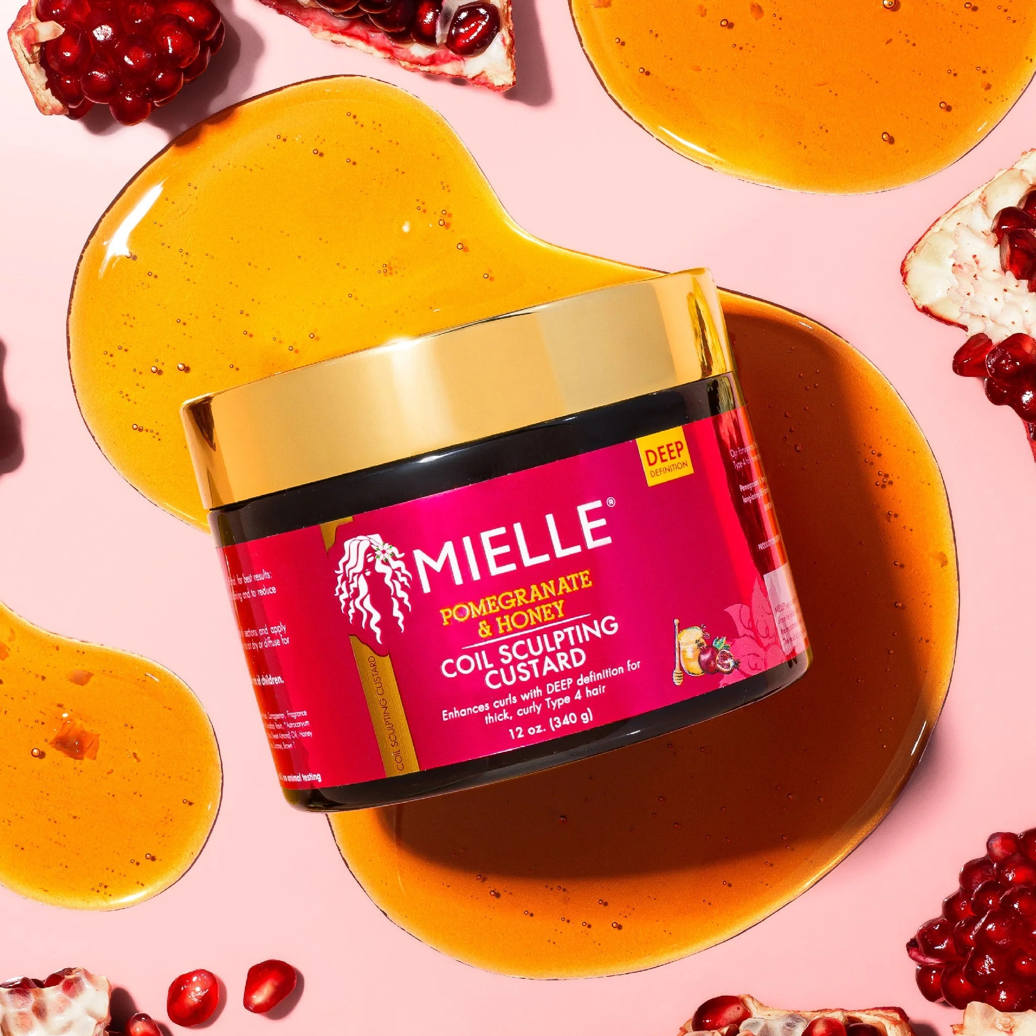 Mielle Pomegranate & Honey Coil Sculpting Custard 340 gr