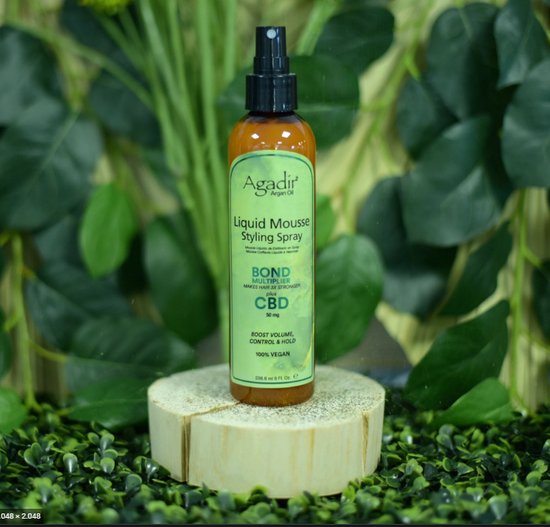 Agadir Argan Oil Liquid Mousse Styling Spray Bond Multiplier 236.6ml Agadir Argan Oil Liquid Mousse Styling Spray Bond Multiplier 236.6ml