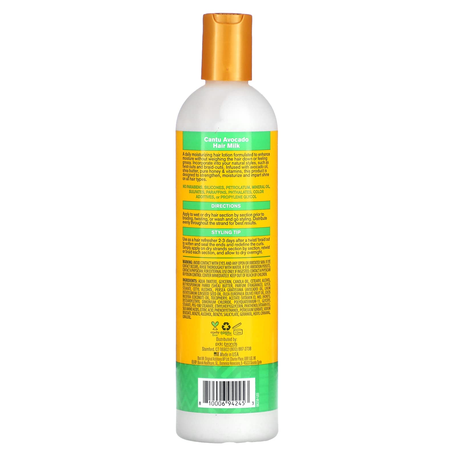 Cantu Avocado Hydrating Hair Milk 355ml