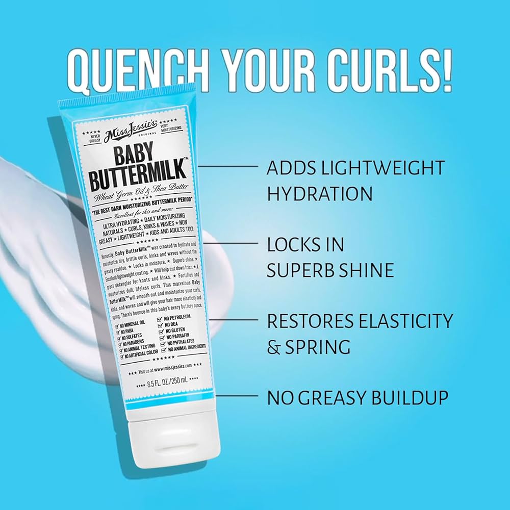 Miss Jessie's Baby Buttermilk Tube Leave-in Moisturizer 8.5oz