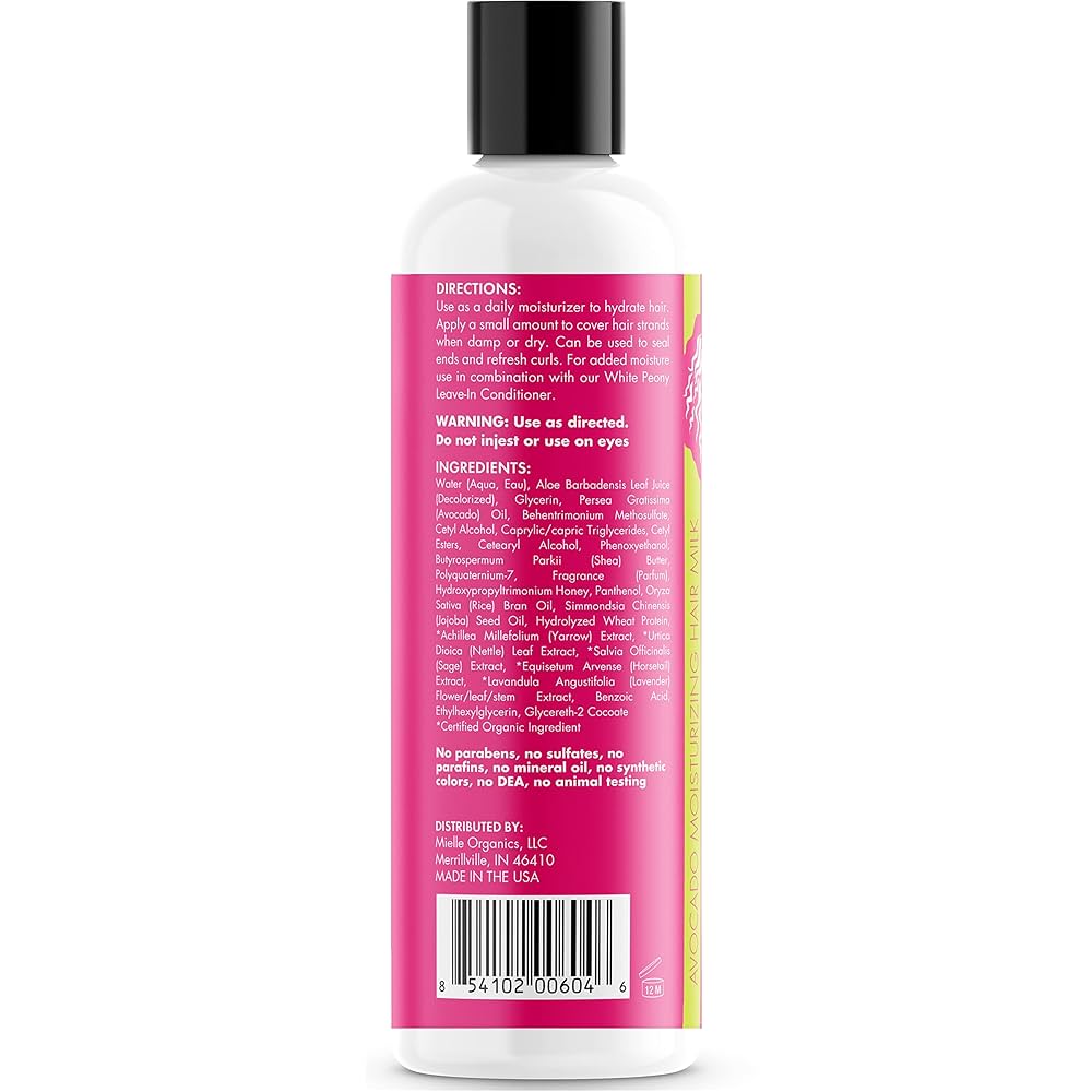 Mielle Organics Avocado Moisturizing Hair Milk 237ml