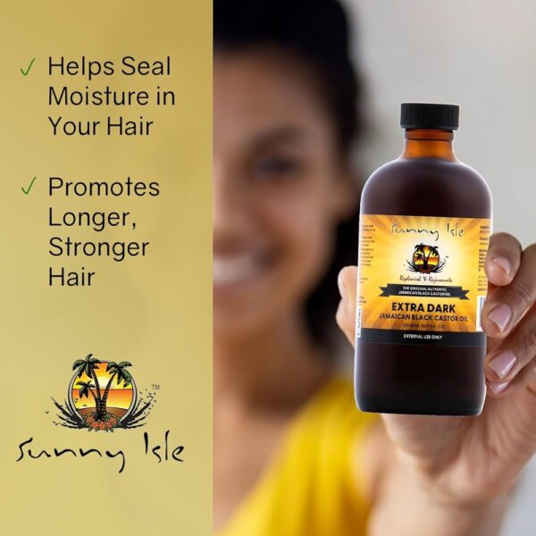 Sunny Isle Extra Dark Jamaican Black Castor Oil (8oz/236ml) Sunny Isle Extra Dark Jamaican Black Castor Oil (8oz/236ml)