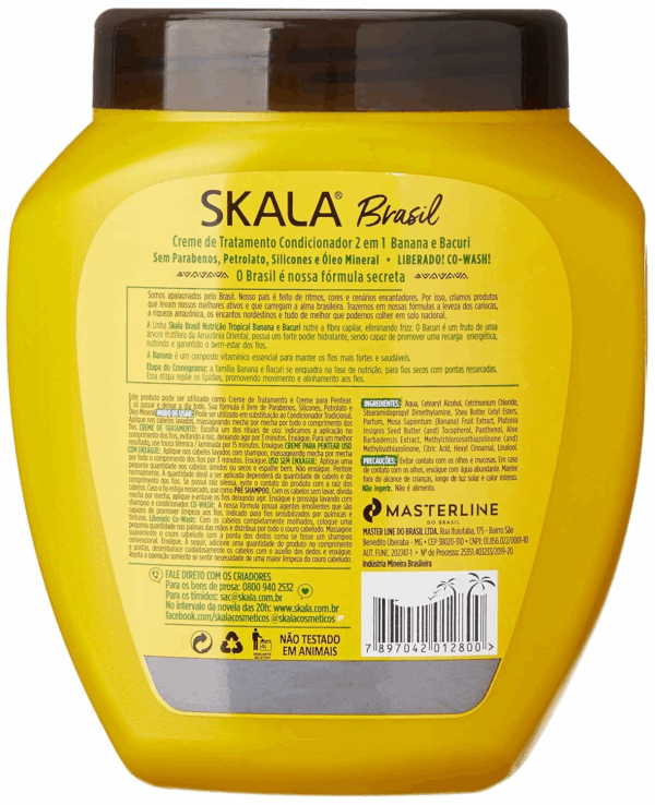 Skala Banana Vitamine E Bacuri Haar Treatment Creme 1000g Skala Banana Vitamine E Bacuri Haar Treatment Creme 1000g