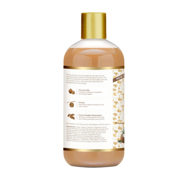 African Pride Moisture Miracle Honey, Chocolate & Coconut Oil Nourish & Restore Conditioner 354ml