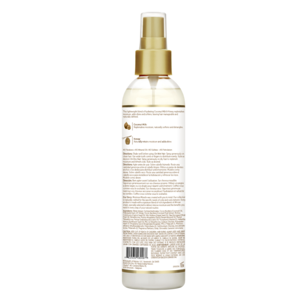 African Pride Moisture Miracle Coconut Milk & Honey Hydrate & Shine Leave-In Conditioner 237ml