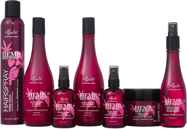 Agadir Hemp & Red Wine Gloss Spray Treatment 118ml