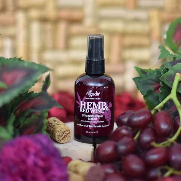 Agadir Hemp & Red Wine Strengthening Serum 118ml