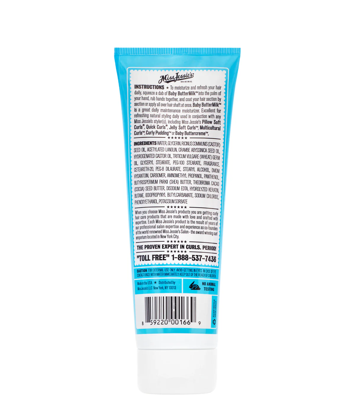 Miss Jessie's Baby Buttermilk Tube Leave-in Moisturizer 8.5oz