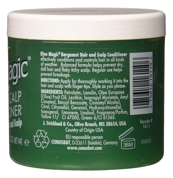 Blue Magic Bergamot Hair & Scalp Conditioner 340 gr