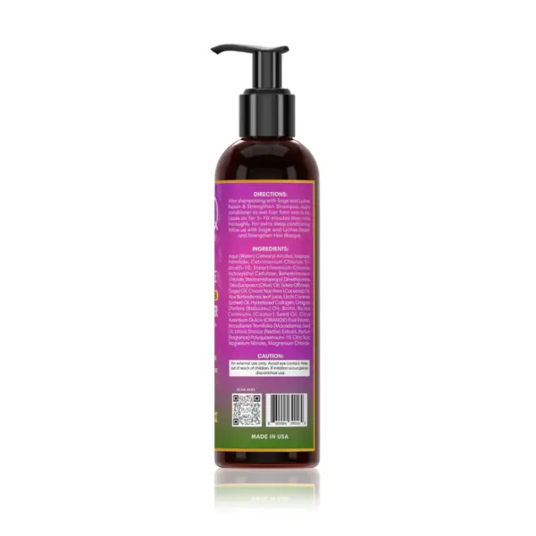 Blaq Luxury Sage & Lychee Repair and Strength Conditioner 355ml Blaq Luxury Sage & Lychee Repair and Strength Conditioner 355ml