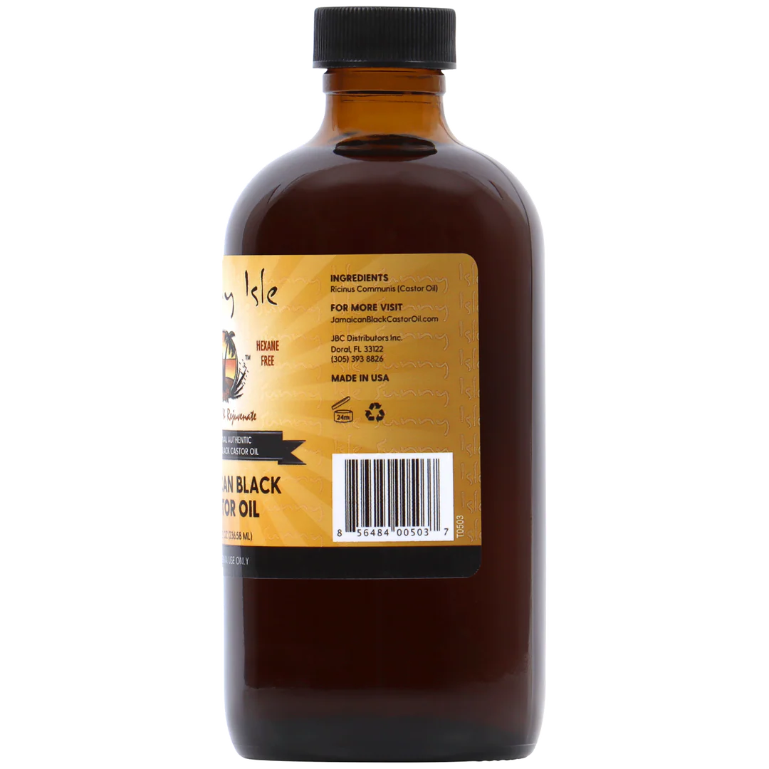 Sunny Isle Jamaican Black Castor Oil Regular 8oz/237ml